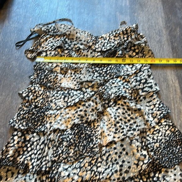 Rachael Zoe Spaghetti strap ruffle dress size 4 - Picture 8 of 11